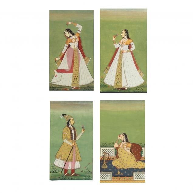 four-indian-miniature-paintings
