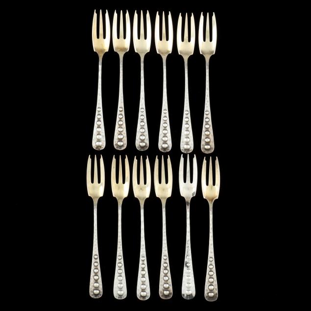 set-of-twelve-dominick-haff-sterling-silver-fruit-forks