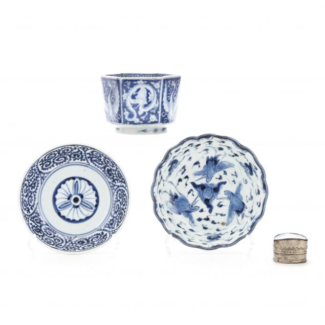 a-group-of-blue-and-white-asian-ceramics