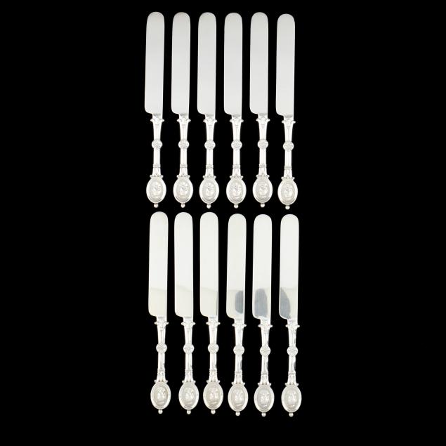 set-of-twelve-i-medallion-i-sterling-silver-knives-by-ball-black-co