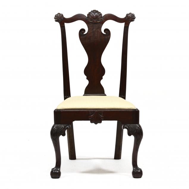 philadelphia-chippendale-carved-shell-mahogany-side-chair