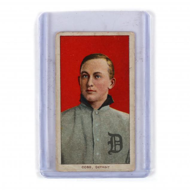 Rare Ty Cobb (Red Portrait) 1909-1911 T206 (Old Mill Back), Tobacco ...