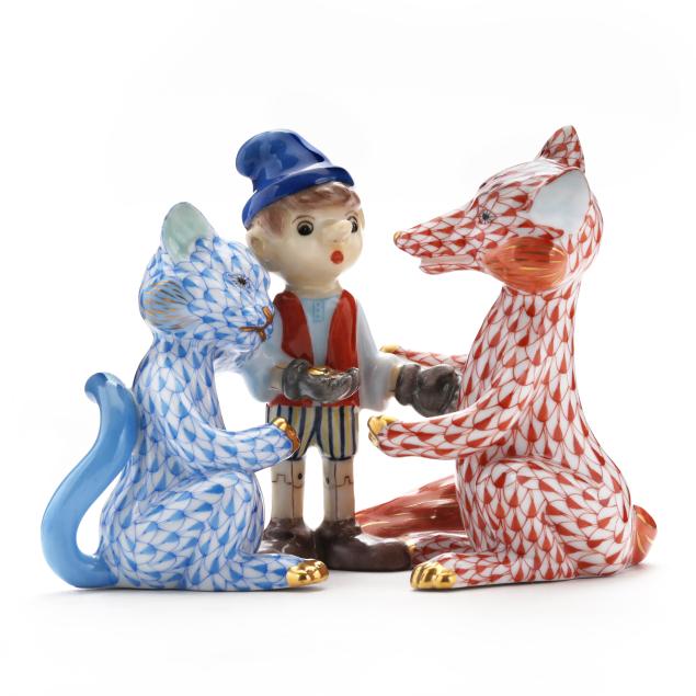 herend-pinocchio-with-animals-figurine