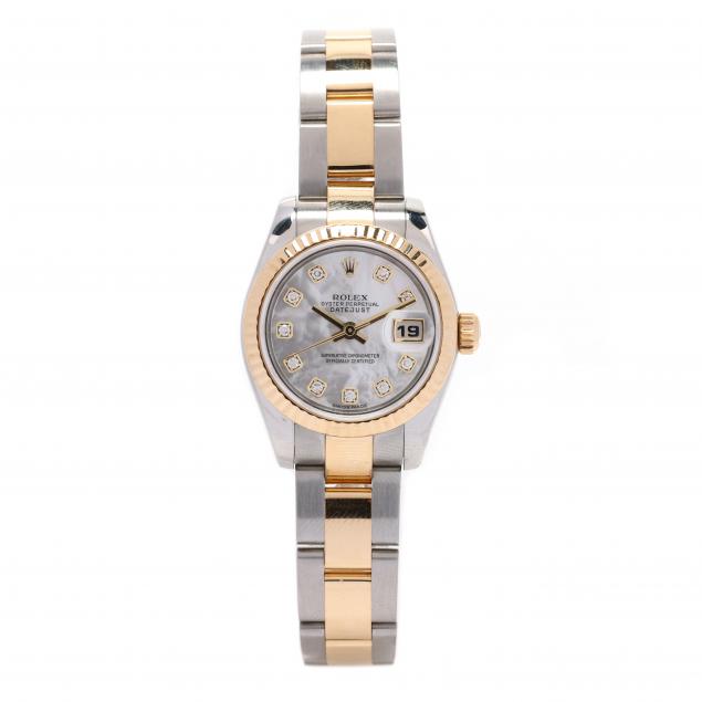 lady-s-stainless-steel-and-gold-oyster-perpetual-i-lady-datejust-i-watch-rolex