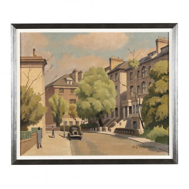 a-g-williamson-english-20th-century-street-scene