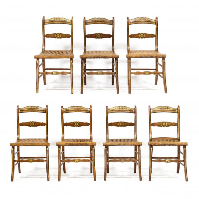 set-of-seven-american-painted-fancy-chairs