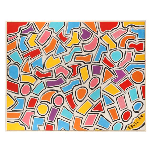 sam-ezell-nc-large-colorful-abstract-painting