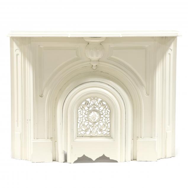 antique-cast-iron-mantel