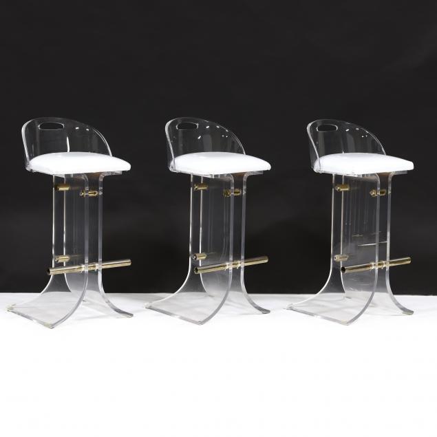 three-lucite-barstools