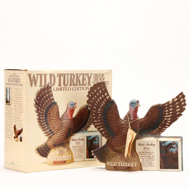 wild-turkey-bourbon-whiskey-in-porcelain-decanter