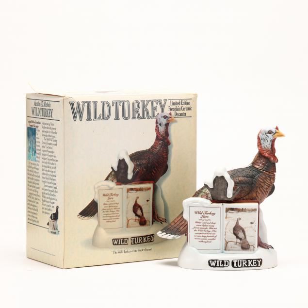 wild-turkey-bourbon-whiskey-in-porcelain-decanter