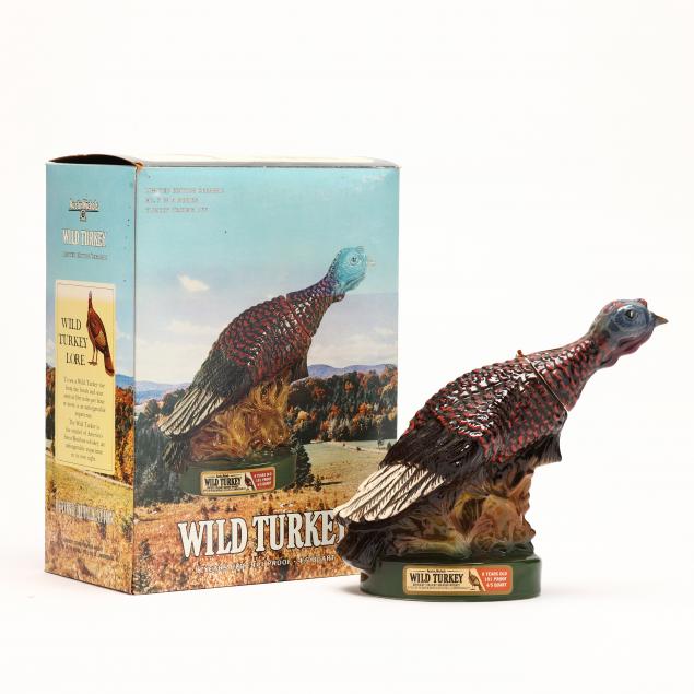 wild-turkey-bourbon-whiskey-in-porcelain-decanter