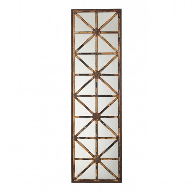 reclaimed-architectural-iron-panel-mirror