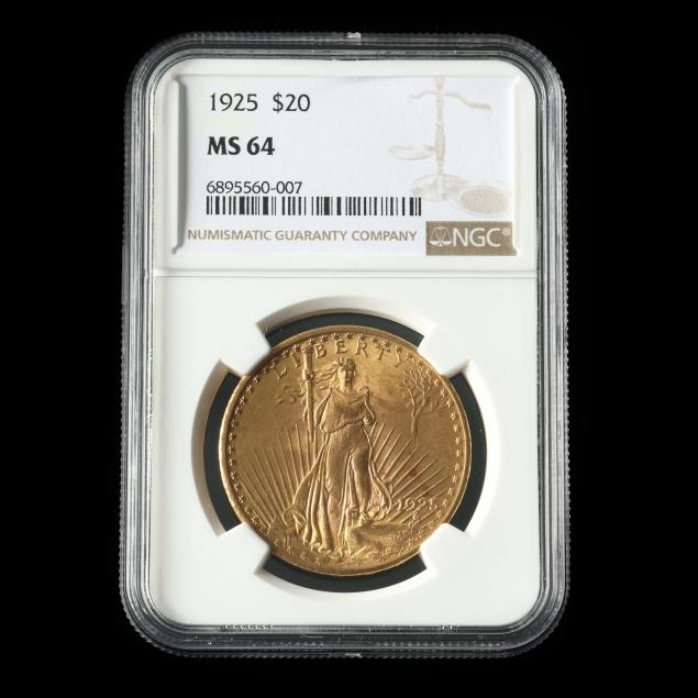 1925-saint-gaudens-20-gold-double-eagle-ngc-ms-64