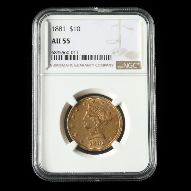 1881-liberty-head-10-gold-eagle-ngc-au-55