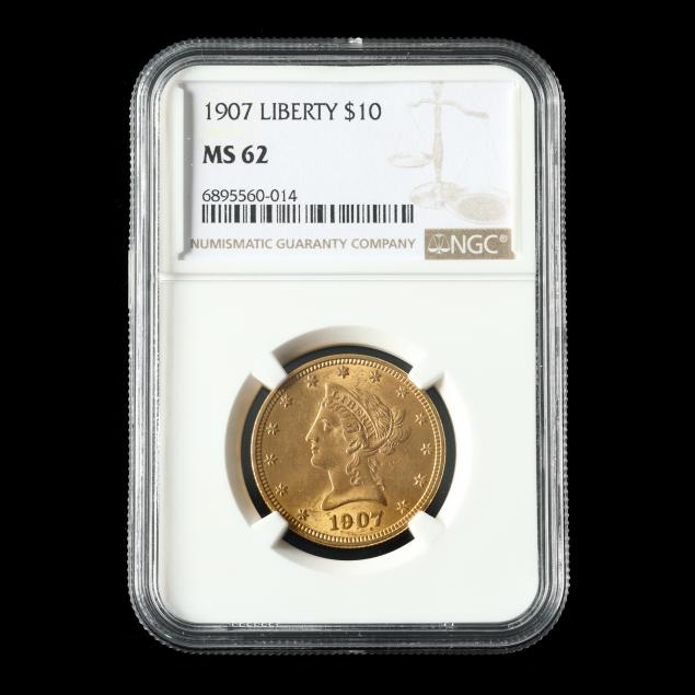 1907-liberty-head-10-gold-eagle-ngc-au-58