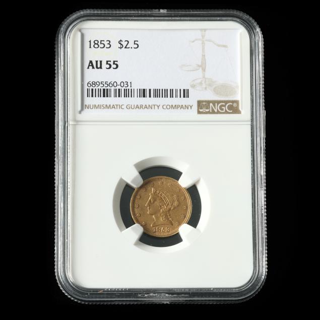 1853-liberty-head-2-5-gold-quarter-eagle-ngc-au-55