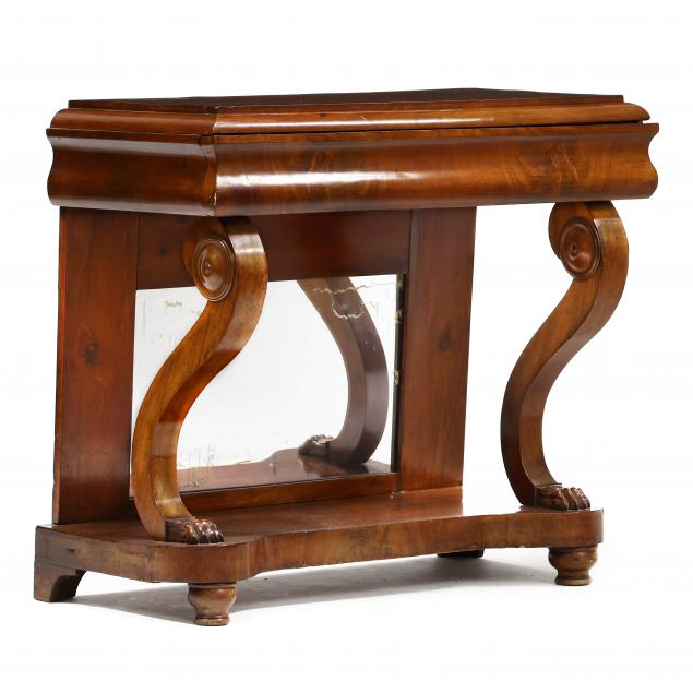 continental-neoclassical-mahogany-pier-table