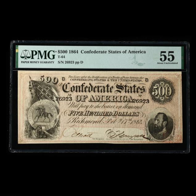 confederate-states-of-america-500-t-64-pmg-about-uncirculated-55