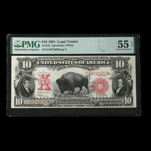 spectacular-1901-10-legal-tender-united-states-note-with-bison-on-obverse