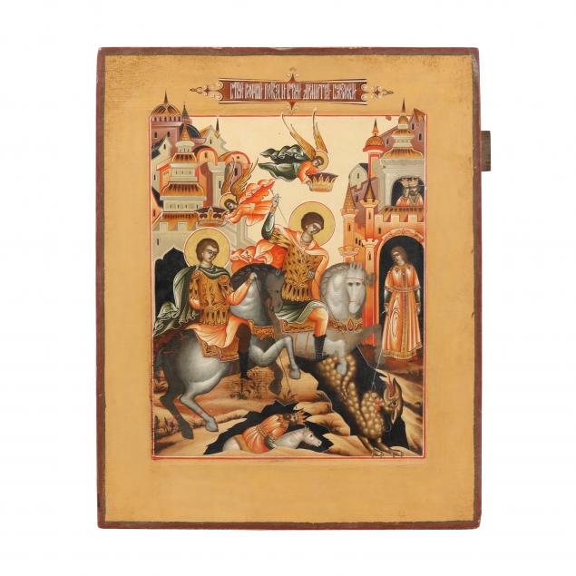 an-orthodox-icon-of-saint-george-and-saint-demitrios