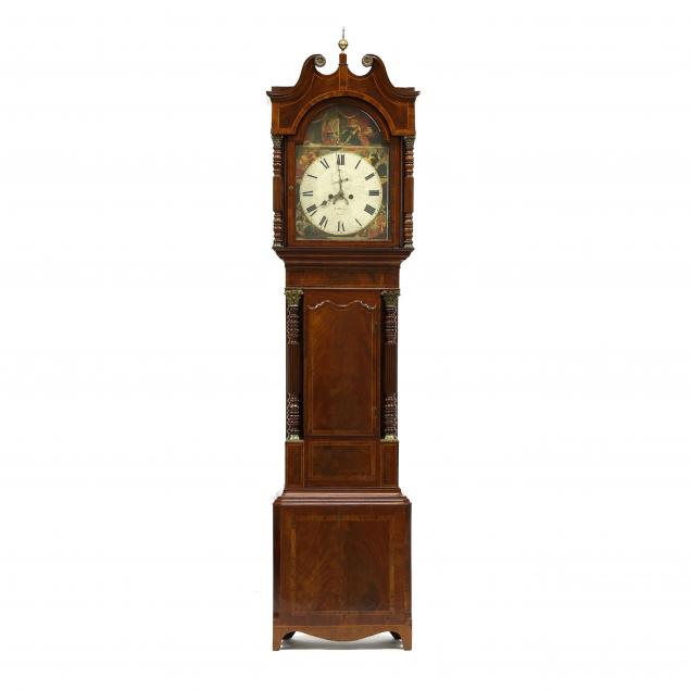 t-hadley-birmingham-english-inlaid-mahogany-tall-case-clock