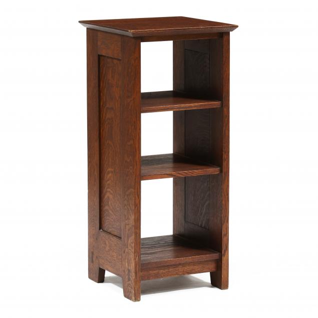 gustav-stickley-mission-oak-magazine-stand