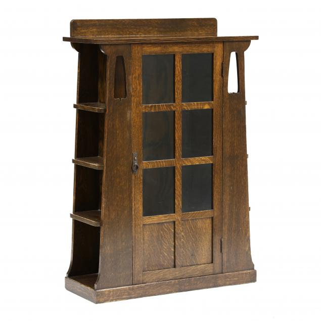 charles-p-limbert-mission-oak-bookcase