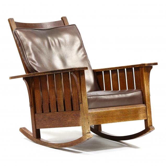 l-j-g-stickley-mission-oak-rocking-chair