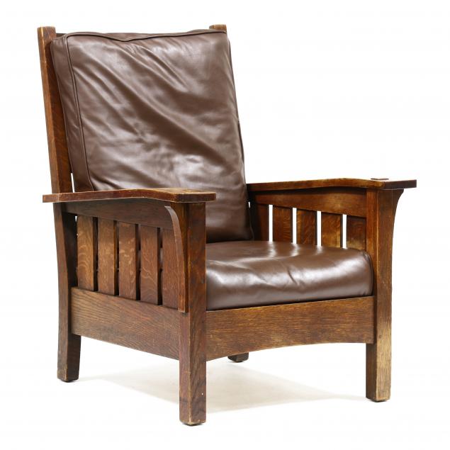 l-j-g-stickley-mission-oak-armchair