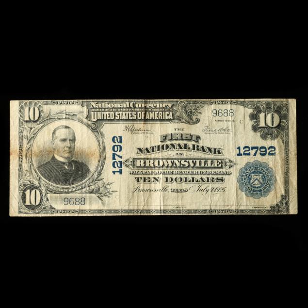 10-national-currency-series-of-1902-the-first-national-bank-brownsville-texas