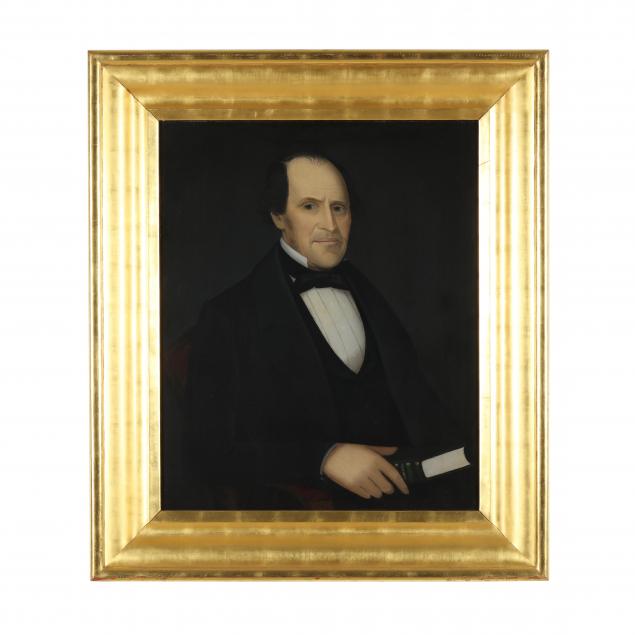 american-school-early-19th-century-portrait-of-a-gentleman-with-a-book