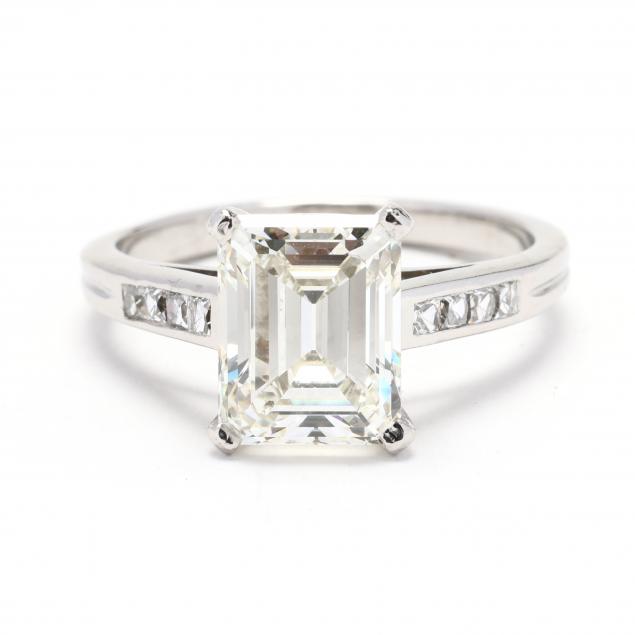 platinum-and-3-13-carat-emerald-cut-diamond-ring