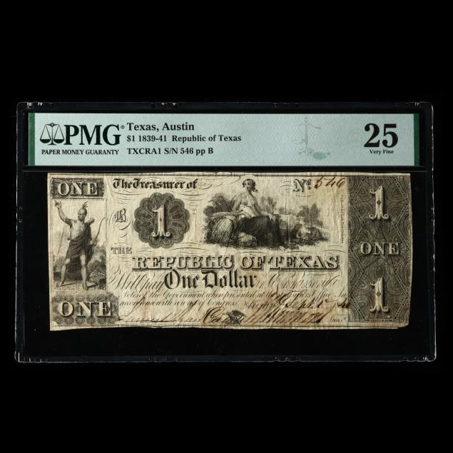 republic-of-texas-austin-1-pmg-25-very-fine