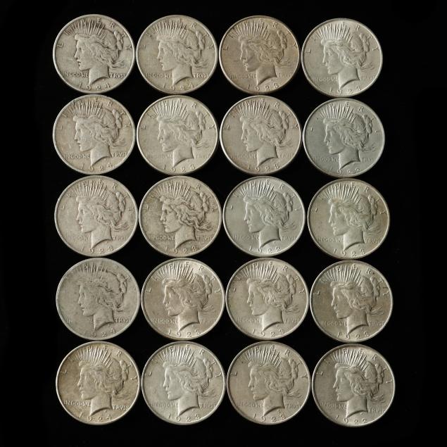 twenty-20-peace-silver-dollars-vf-au