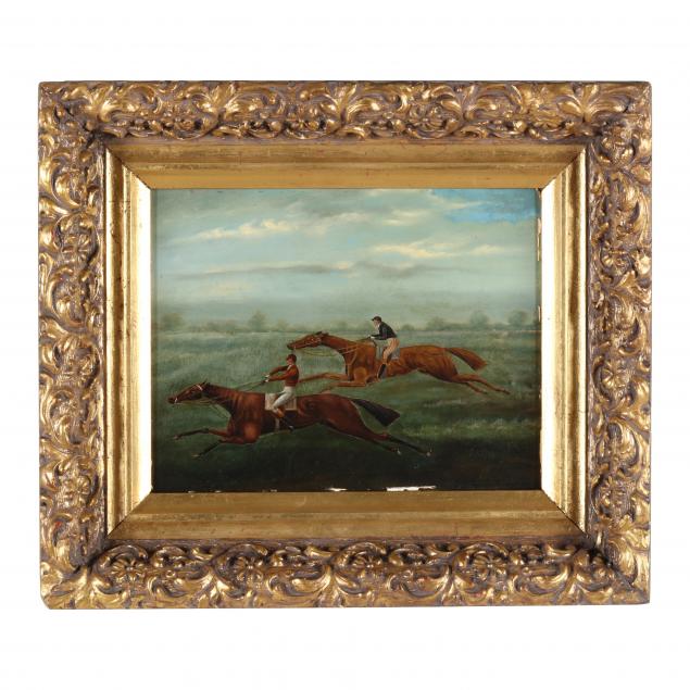 english-school-19th-century-pair-of-horses-racing