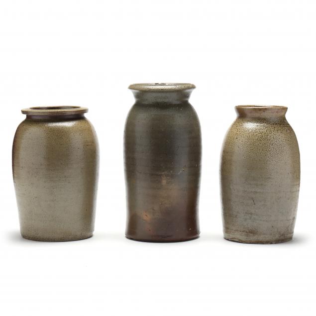 three-nc-pottery-one-gallon-jars