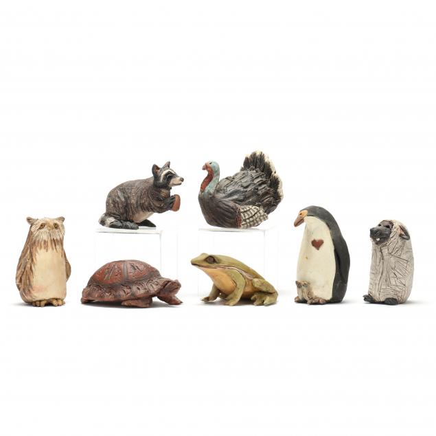 becky-gray-nc-seven-earthenware-animal-whistles