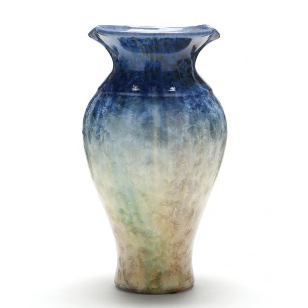 kent-follette-la-crystalline-pottery-vase