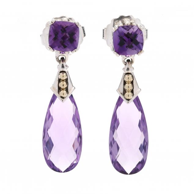 silver-gold-and-amethyst-dangle-earrings-lagos