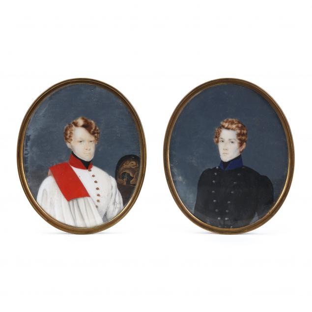 continental-school-late-19th-century-miniatures-portraits-of-officers-josef-and-erwin