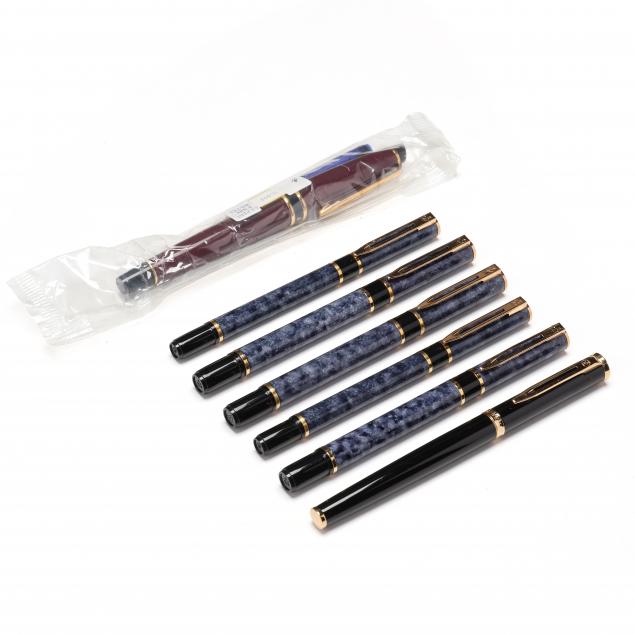 waterman-collection-of-seven-fine-writing-instruments