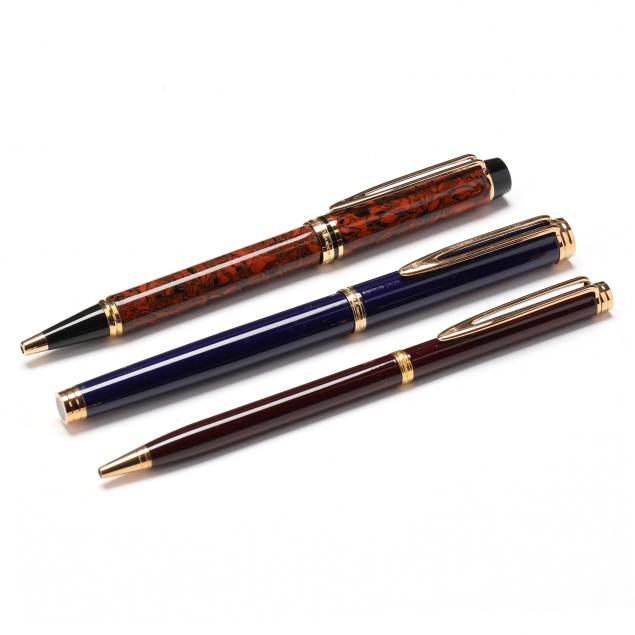 waterman-ideal-collection-of-three-writing-instruments