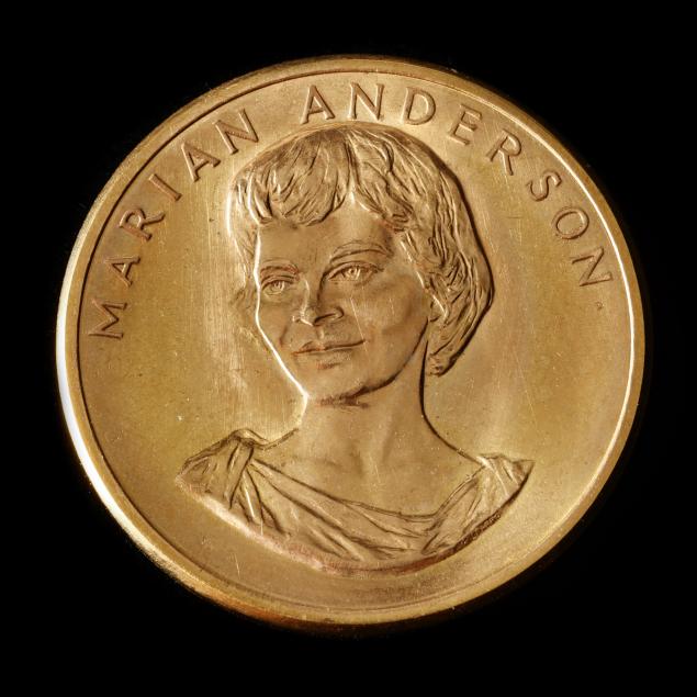 u-s-mint-1980-1-2-oz-commemorative-arts-gold-medal-honoring-marian-anderson