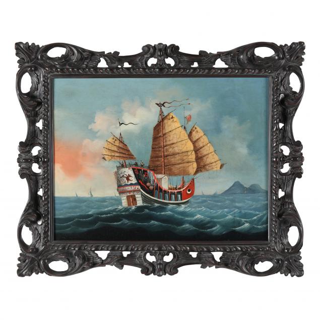 a-chinese-export-painting-of-a-junk-ship