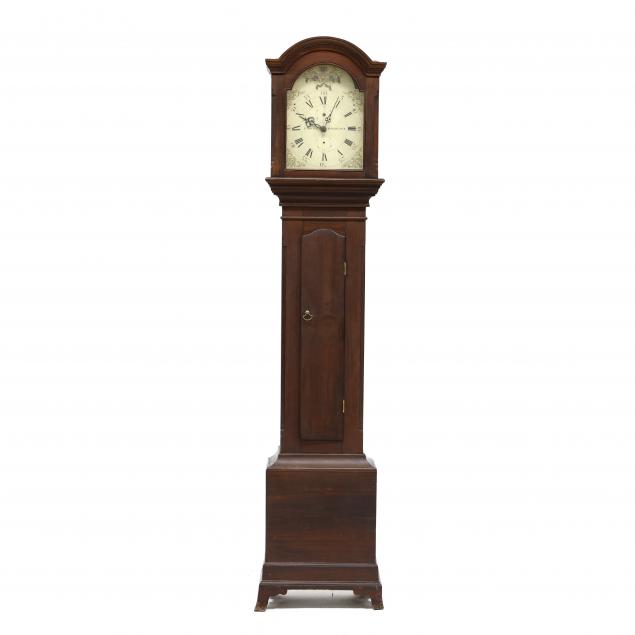 chippendale-walnut-tall-case-clock-riley-whiting