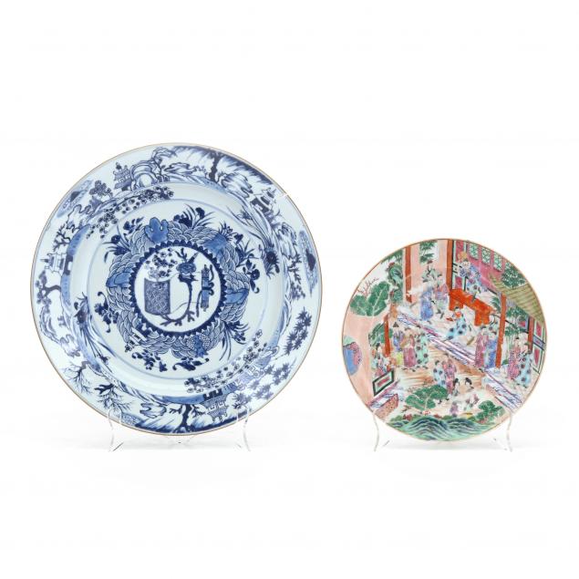 two-chinese-porcelain-dishes