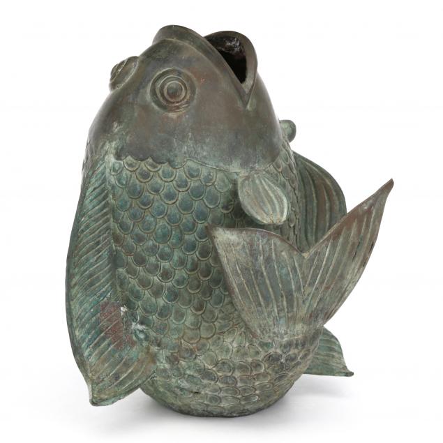 a-japanese-bronze-jumping-carp-sculpture