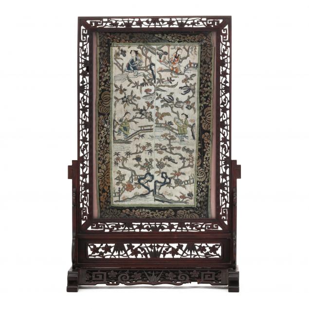 a-chinese-carved-wooden-table-screen-with-embroidery