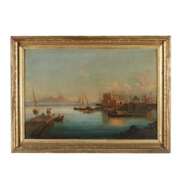 italian-school-19th-century-harbor-scene-in-naples